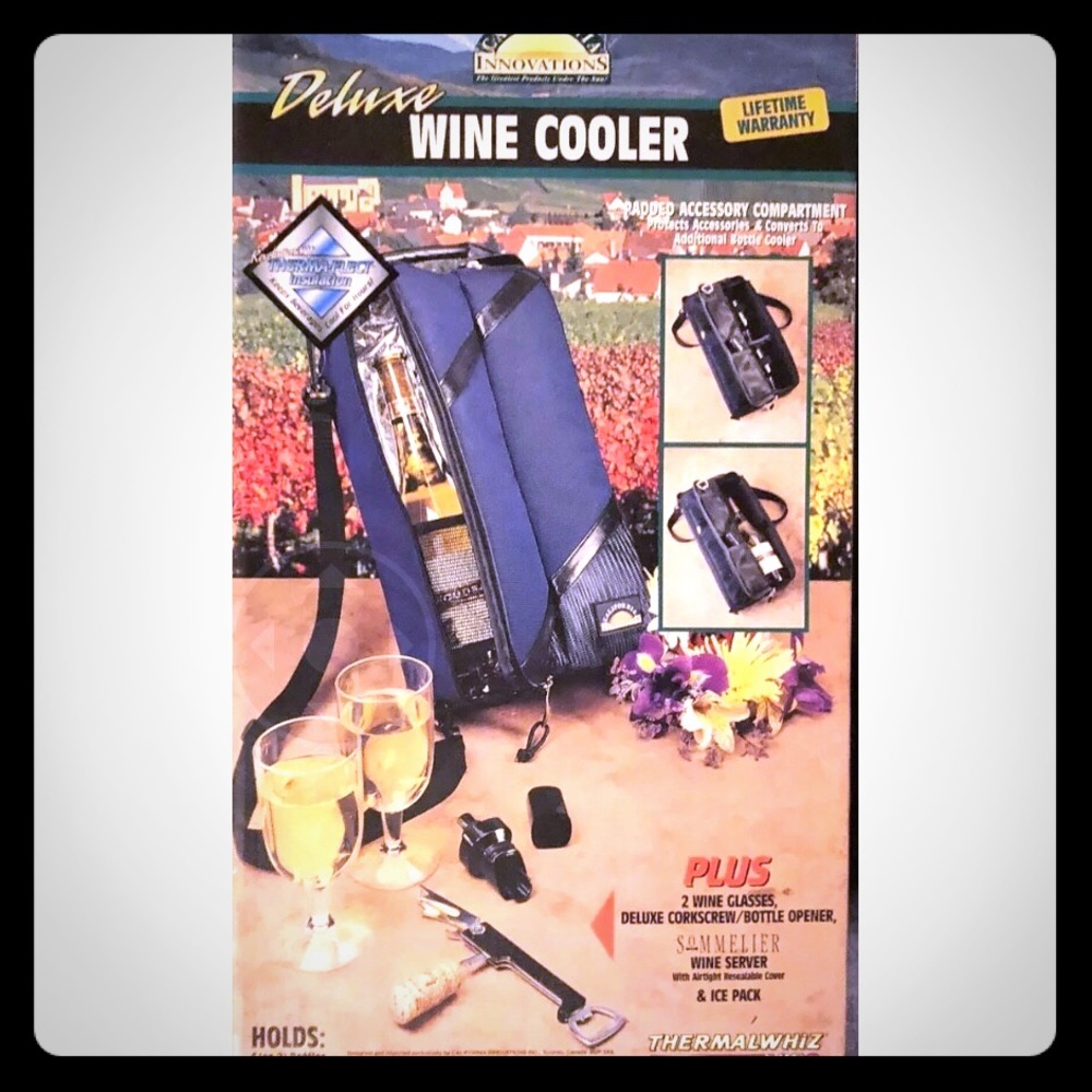 New California innovations Deluxe wine cooler